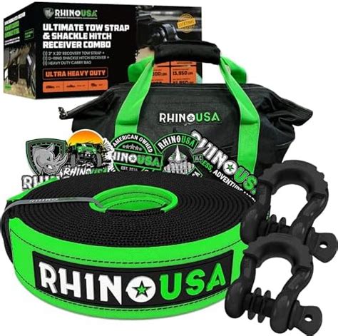 Amazon Rhino USA Heavy Duty Recovery Gear Combos Off Road Truck