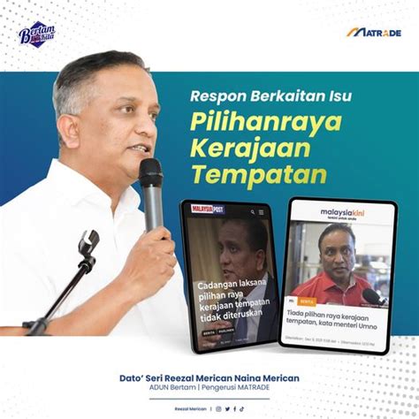 Isu Pelaksanaan Pilihan Raya Kerajaan Tempatan Respon Dari Mantan