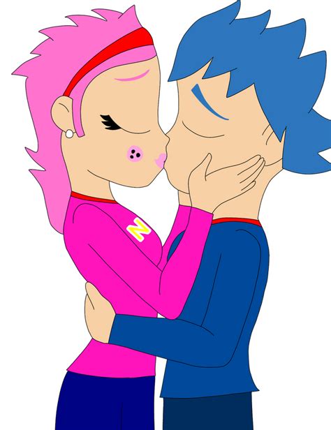 Thomas x Rosie Kissing by CheetahPearl2 on DeviantArt