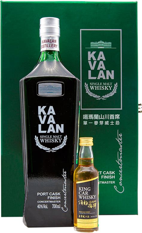 Виски Kavalan Concertmaster T Set With 1 Glass In T Box купить