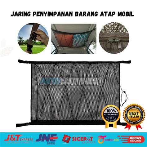 Jual Jaring Atap Dalam Mobil Cargo Net Bagasi Portable Car Plafon Kuat