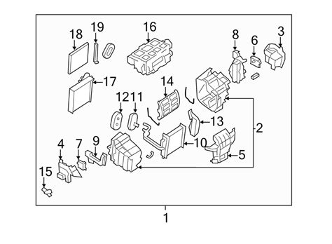 2017 Nissan Rogue Sport Hvac Blend Door Actuator 27732AL610 NISSAN