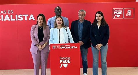 El PSOE valora el notable impacto que tendrá en Canarias la subida