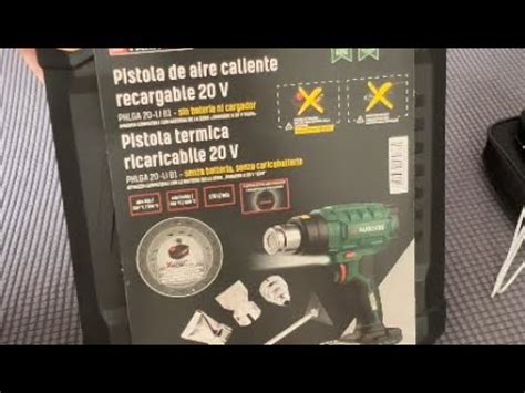 Pistola De Aire Caliente Parkside V Lidl Youtube