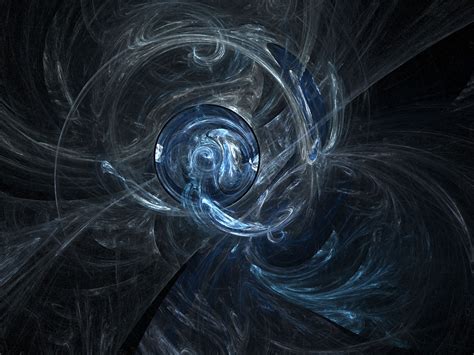 fondo de pantalla normal hd arte fractal vórtice agua arte azul