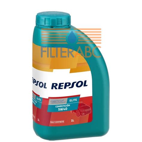 REPSOL ELITE COMPETICION 5W40 1L - FilterABC - Motorolajok,