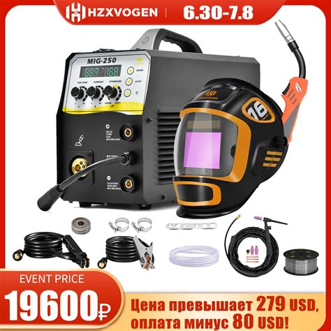 Hzxvogen V Semi Automatic Welding Machine In Mig Gas Gasless No