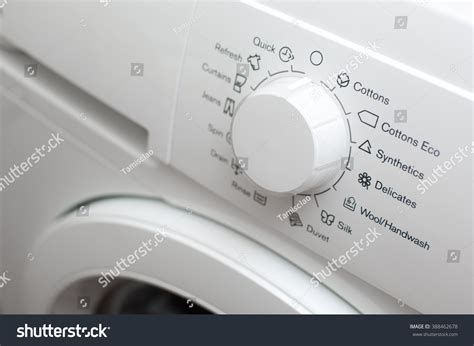 Control Panel Washing Machine Stock Photo (Edit Now) 388462678