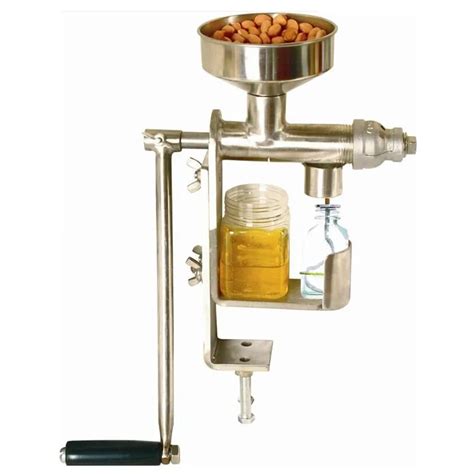 Manual Oil Press Machine Hand Squeeze Oil Presser Expeller Extractor