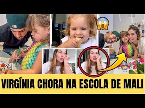 Virg Nia Vai As Pressas Pra Escola De Maria Alice E Chora Youtube