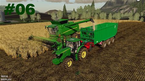 FARMING SIMULATOR 19 06 A Primeira Colheita YouTube