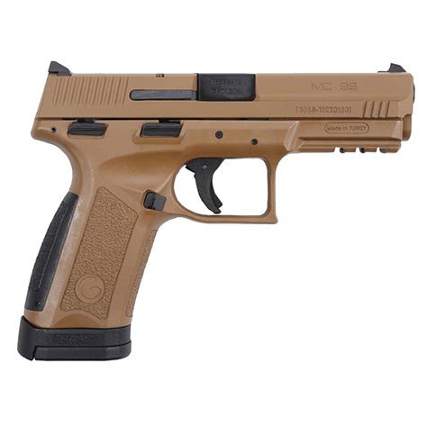 GIRSAN Pistol MC9S Barret Brown Cal.9mm 15- 17rds. 108 mm bbl. Polymer ...