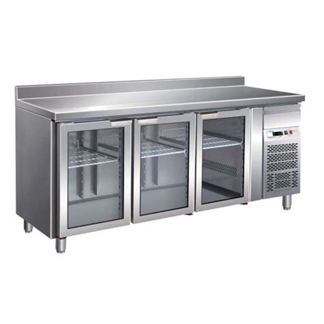 Tavolo Refrigerato Gastronomia Positivo Forcar Porte Vetro Gn