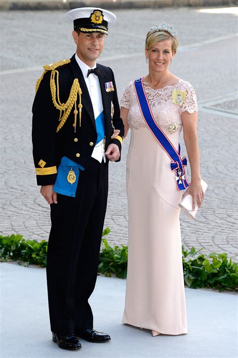 The Earl and Countess of Wessex were wedding guests. | Sweden's ...