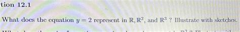 solved    equation  represent  rr  cheggcom