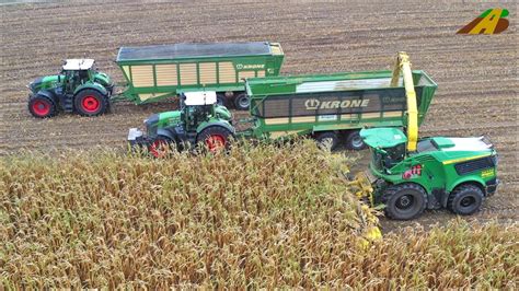 Maish Ckseln Fendt John Deere Gro Einsatz Maisernte