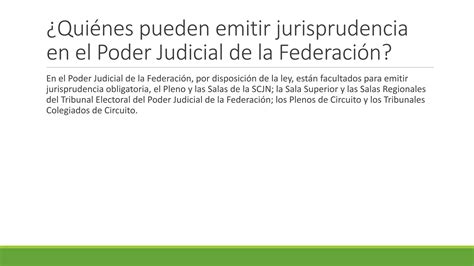 El Concepto De Jurisprudencia Ppt