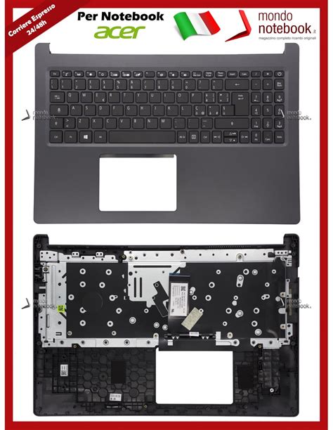 Tastiera Con Top Case Acer Aspire A Italiana