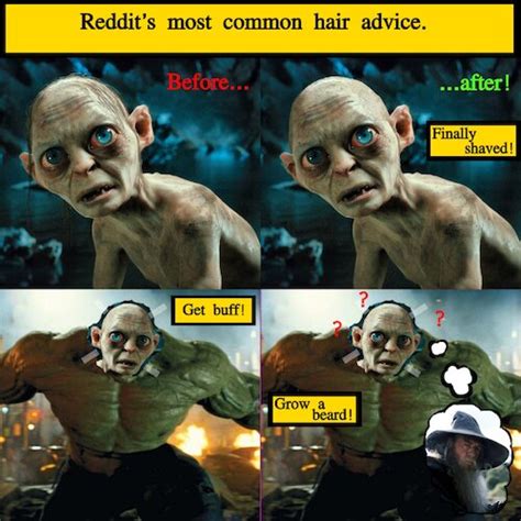 meme finally shaved  schimmelpelz pilz media culture cartoon