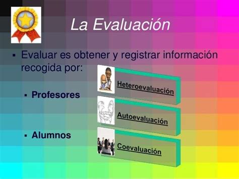 Tipos De Evaluación Flashcards