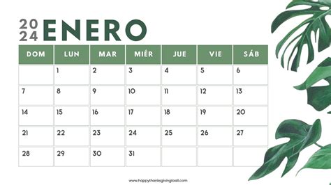 Calendario Dic Y Enero Robby Christie