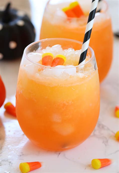 Halloween Orange Sherbet Punch Halloween Party Punch Orange Punch