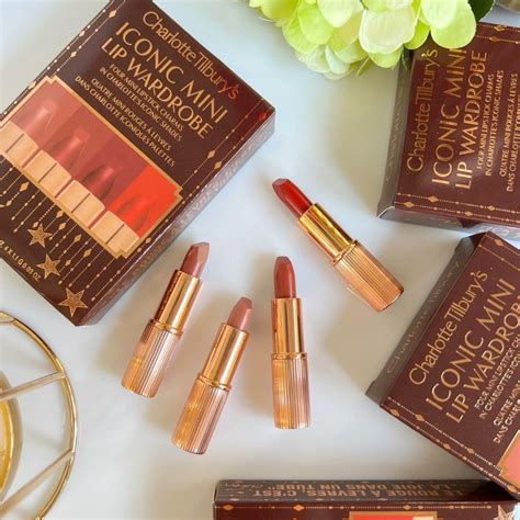 Charlotte Tilbury Iconic Mini Lip Wardrobe Set G X Shopee Thailand