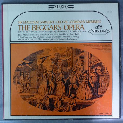 John Gay Beggar S Opera Vinyl Records LP CD On CDandLP