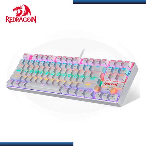 Teclado Redragon Kumara Rainbow K552w Kr Sp Blanco