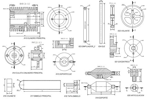 Presentaciones Cad Motor Stirling Piezas Ensamblaje E Imagenes