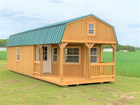 Outdoor Porched Sheds | Wood | Painted