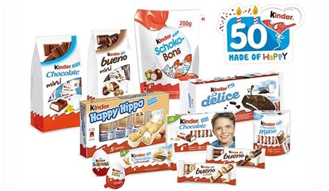 Kinder Cumple 50 Años Haciendo Felices A Los Más Pequeños Marketing