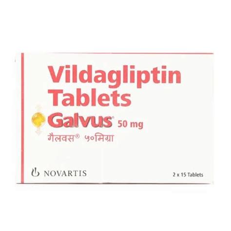 Galvus 50mg Tablet at Rs 327 stripe गलवस in Nagpur ID 2854351414397