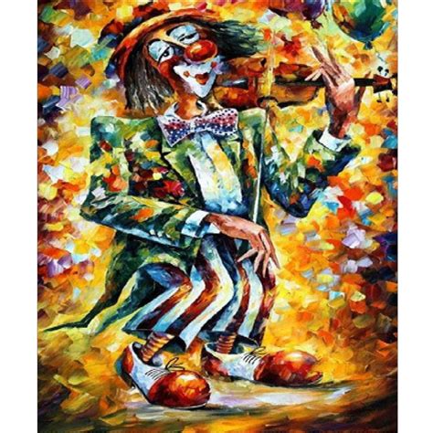 5D Diy Clown Diamond Painting Cross Stitch Diamond Embroidery Diamond