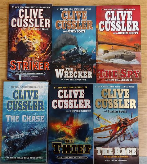 Clive Cussler Isaac Bell Series Set Clive Cussler None