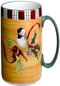 Amazon Lenox Winter Greetings Everyday Stoneware Chickadee Mug