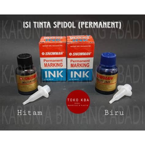 Jual Refill Isi Ulang Tinta Spidol Permanen Permanent Marker Hitam