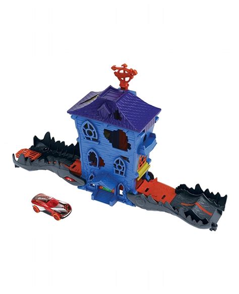 Hot Wheels Şehirde Yaratık Macerası Oyun Seti Serisi FNB GJK Timsah Yuvası Saldırısı I