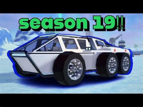 Season 19 Prizes Revealed Roblox Jailbreak Update News YouTube