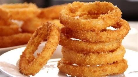 Homemade Onion Rings Super Crispy Easy And Delicious Youtube