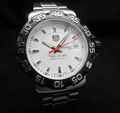 TAG Heuer - Formula 1 Professional White dial "NO RESERVE - Ref ...