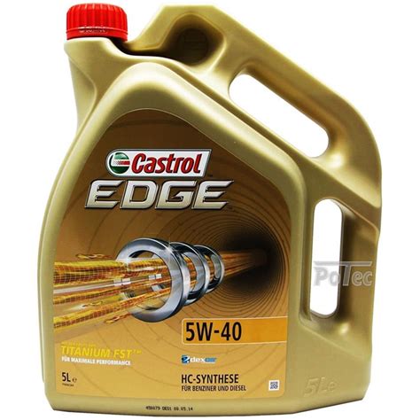 Castrol EDGE FST 5W-40 Motoröl 5 L VW 502 00 505 00 MB 229.31 229.51 ...