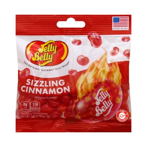 Jelly Belly Hot Cinnamon סוכריות גומי בטעם קינמון חריף ChocolateWorld