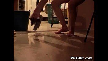 Kinky And Strange Bitch Pisses On Floor XVIDEOS