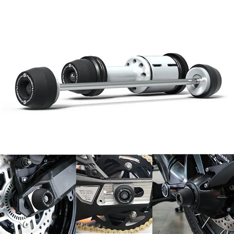 Vordere Hinterrad Achse Gabel Crash Slider Motorradst Nder Schwinge