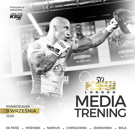 Media Trening Przed Gal Ksw W Ksw Cross Fight Gymie Polski Sport Pl