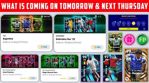 What Is Coming Tomorrow Thursday In Efootball Mobile New Big