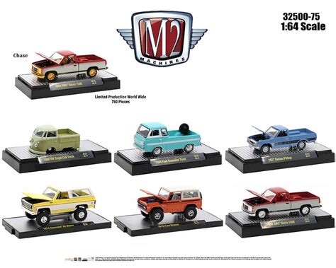 M2 Machines 1 64 Auto Thentics Collection Release 75 Assortment M J