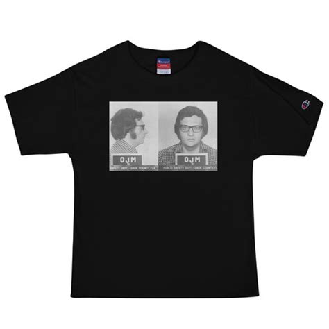 Larry King Mugshot T Shirt Old Jewish Men