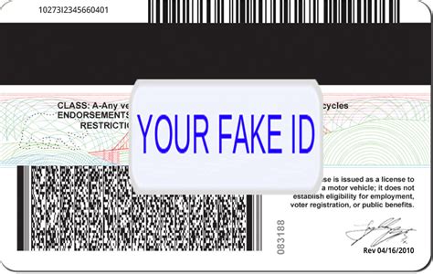 California Fake ID Template – V2 – Your Fake ID Templates